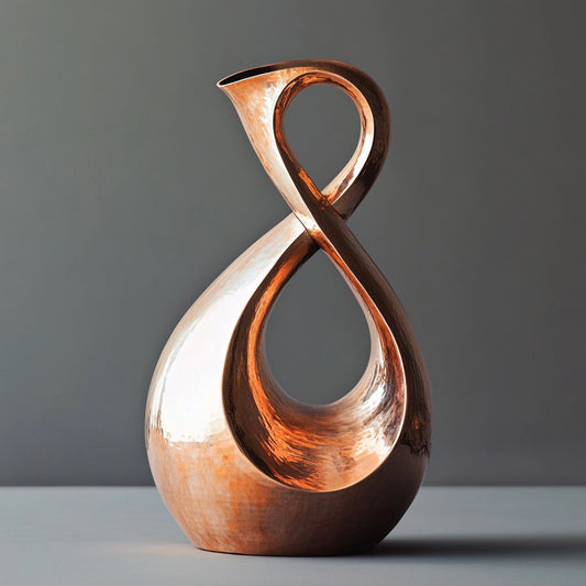 Copper Drinking Jug